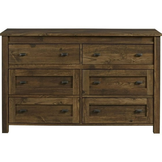 Altra Furniture Farmington 6 Drawer Dresser Com