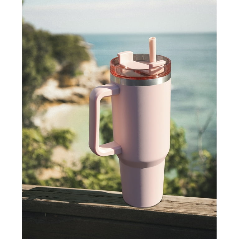 Mainstays Stainless Steel 40 oz Double Wall Insulated Tumbler with