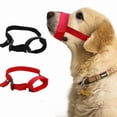 thumbnail image 2 of Adjusting Straps Mask Small Dogs Soft Nylon Dog Muzzle Adjustable Anti-biting Breathable Dog Straps Mask, 2 of 7