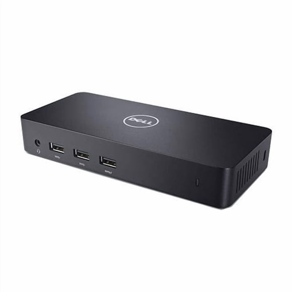 Estación de acoplamiento Dell USB 3.0 Ultra HD/4K con triple pantalla D3100