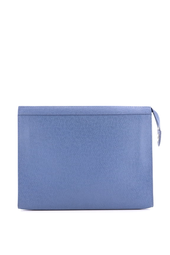 Pre-Owned Pochette Voyage Taiga Leather MM By Rebag