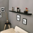 thumbnail image 3 of WELLAND 60" Mission Floating Wall Shelf, Espresso, 3 of 4