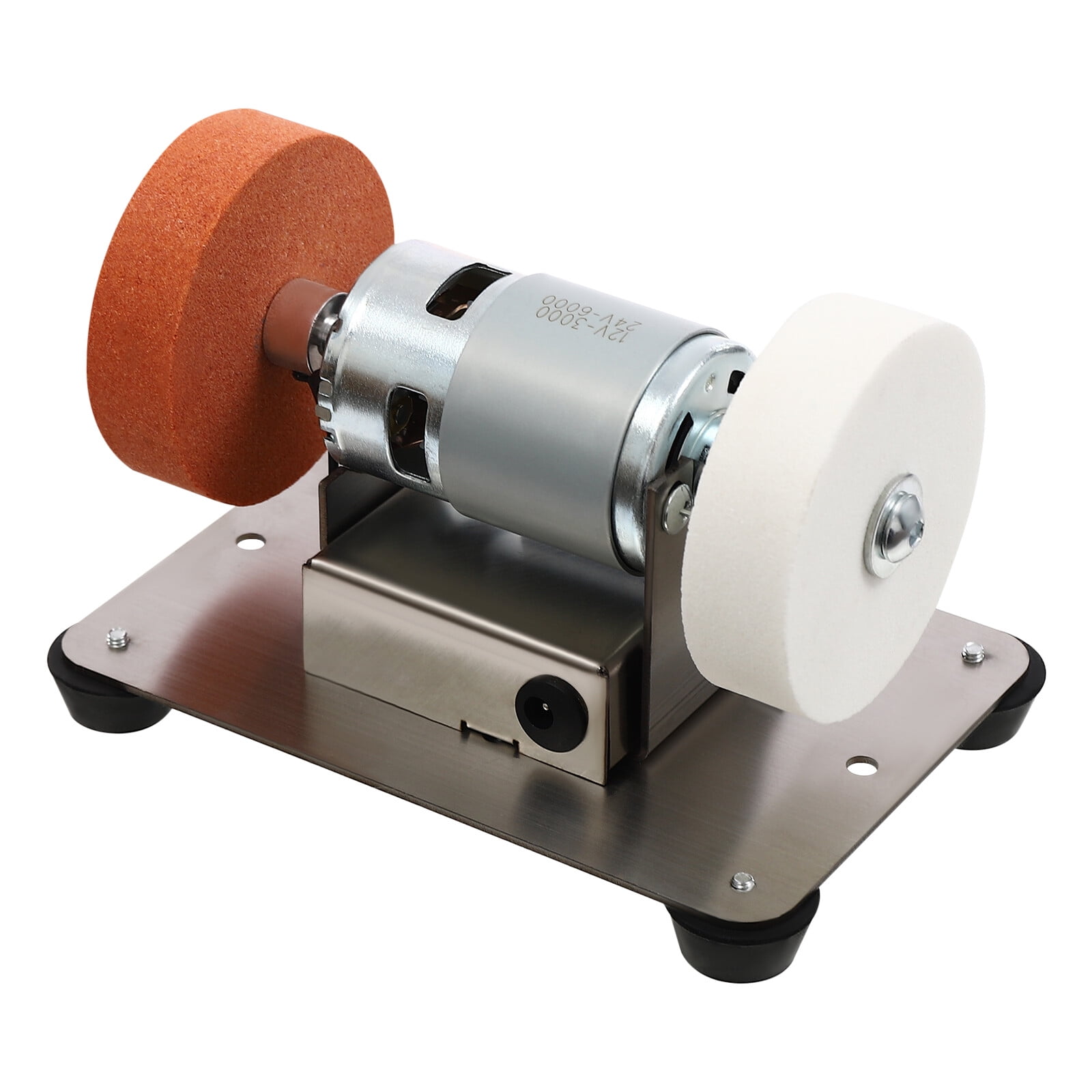 DENEST Electric Benchtop Grind Sander Adjustable Variable Speed Table Grinding Machine