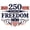 250 FREEDOM, variant on Women's USA Fireworks Patriotic T-Shirt,100% Cotton 4th of July Graphic Tee, Short Sleeve Casual American Shirt Plus Size