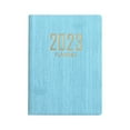 thumbnail image 4 of Cuaderno profesional 2023 Salvador A7 organizador de tiempo PU calendario mensual Azul, 4 of 10