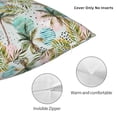 thumbnail image 3 of Pofeuu Watercolor Palm Tree Print Double-sided plush pillowcase Square Throw Pillow Covers Pillows Cover for Living Room Bedroom Sofa Couch Cushion Cover（No pillow core）-12"x12", 3 of 7