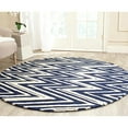 thumbnail image 4 of Safavieh Cambridge 5' X 8' Hand Tufted Wool Rug in Teal and Ivory, 4 of 5
