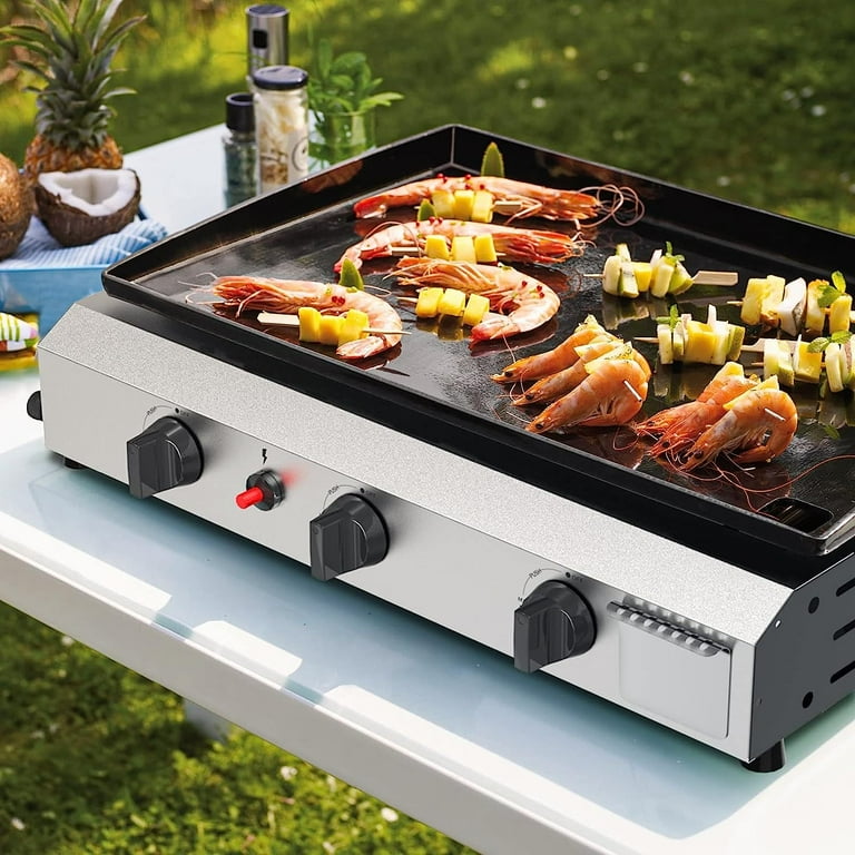 Propane grill cheap top