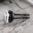 thumbnail image 2 of Round Dual Flush Toilet Tank Button Flush Toilet Tank Valve Bathroom Accessories, 2 of 9