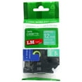 thumbnail image 1 of LM Tapes replacement for Brother PT-D210 1/2" (12mm 0.47 Laminated) White on Green Compatible TZe P-touch Tape for use in Ptouch PTD210 Label Printer with FREE Tape Guide Included, 1 of 2