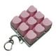 thumbnail image 1 of Llavero con teclado mecánico de 9 teclas, juguete antiestrés para adultos y niños. Rosa, 1 of 9