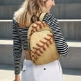 thumbnail image 5 of Salouo Vintage Baseball for Travel Backpack for Men Women,Casual Laptop Backpack Daypack Business Work Bag for Travel、Hiking、Weekend -Medium, 5 of 5