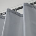 thumbnail image 5 of JANDEL Polyester Fabric Shower Curtain Liner Solid, Machine Washable Waterproof Shower Curtain Liner with Hooks, White, 200*180cm, 5 of 13