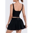 thumbnail image 2 of RUNNING GIRL Women’s Workout Tank Top Cropped Athletic Top Square Neck Sleeveless Yoga Shirt, 2 of 5