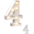 thumbnail image 1 of Número 4 Bluelander con Luz LED, 1 of 4