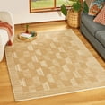 thumbnail image 2 of Beautiful Tufted Beige Geometric Stripe Indoor Area Rug by Drew Barrymore, 8' x 10', 2 of 5