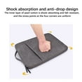 thumbnail image 2 of maskred Laptop Bag Large Protection Notebook Computer Sleeve Handbags Briefcase Bags Women Men Office Business Working Yellow 13.3 Inch, 2 of 8