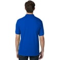 thumbnail image 3 of Hanes EcoSmart Men's Polo Shirt (Big & Tall Sizes Available) Deep Royal XL, 3 of 5
