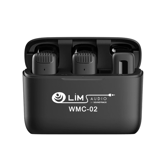 Sistema de Micrófonos WMC-02 LiM Audio by Soundtrack Inalámbricos para Celular