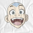 thumbnail image 2 of Avatar The Last Airbender T-Shirt Big Aang Face Unisex Graphic Tee For Men & Women, 2 of 7