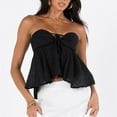 thumbnail image 6 of SHITINN Half Top Slim Women Women Tube Top Summer Off Shoulder Strapless Top Elegant Bandeau Top Off Shoulder Top, 6 of 9