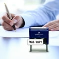 thumbnail image 5 of (3 pack) All Quality Fake/Copy Self-Inking Rubber Stamp (Blue Ink) - Q-300, 5 of 7