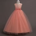 thumbnail image 5 of Vestido de niña Vestido de princesa Vestido de novia de encaje para niña Vestido largo con falda Pengpong, 5 of 5