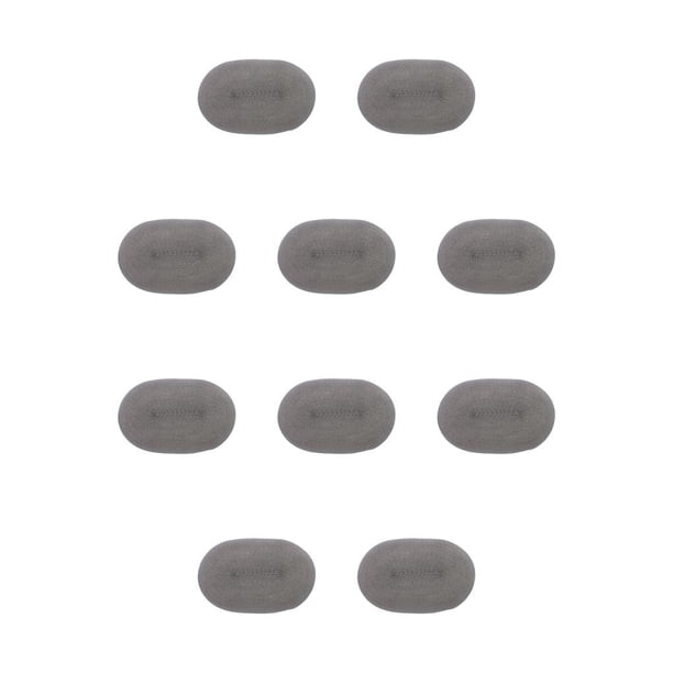 Juego de manteles individuales impermeables Cateissary para cocina color gris oscuro 10Conjunto
