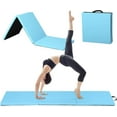 thumbnail image 2 of CL.HPAHKL Gymnastics Mat 2'x6'x2'' Folding Tumbling Mat Gym Mat Yoga Mat Portable Lightweight Exercise Mat Cheer Mat for Kids Adults Home Exercise Yoga Aerobics Fitness, 2 of 8