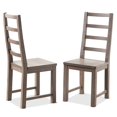 thumbnail image 1 of Steve Silver Auckland Weathered Gray Side Chair, 1 of 6