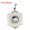 Snowflake, variant on 1x Round Bead Mini Crystal Flower Pendant Stone Gemstone Jewelry Healing Reiki-Snowflake-1PC (Random Pick)