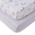thumbnail image 3 of Cuddles & Cribs 100% Cotton Crib Bedding Set 4 Piece Unisex Nursery Bedding, 3 of 6
