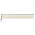 thumbnail image 4 of Awntech 24' x 10' Maui Left Motor Left Motorized Patio Retractable Awning, Linen, 4 of 6