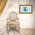 thumbnail image 3 of PI Studio 14x9 Gold Ornate Wood Framed with Double Matting Museum Art Print Titled - Blue Lake, 3 of 4