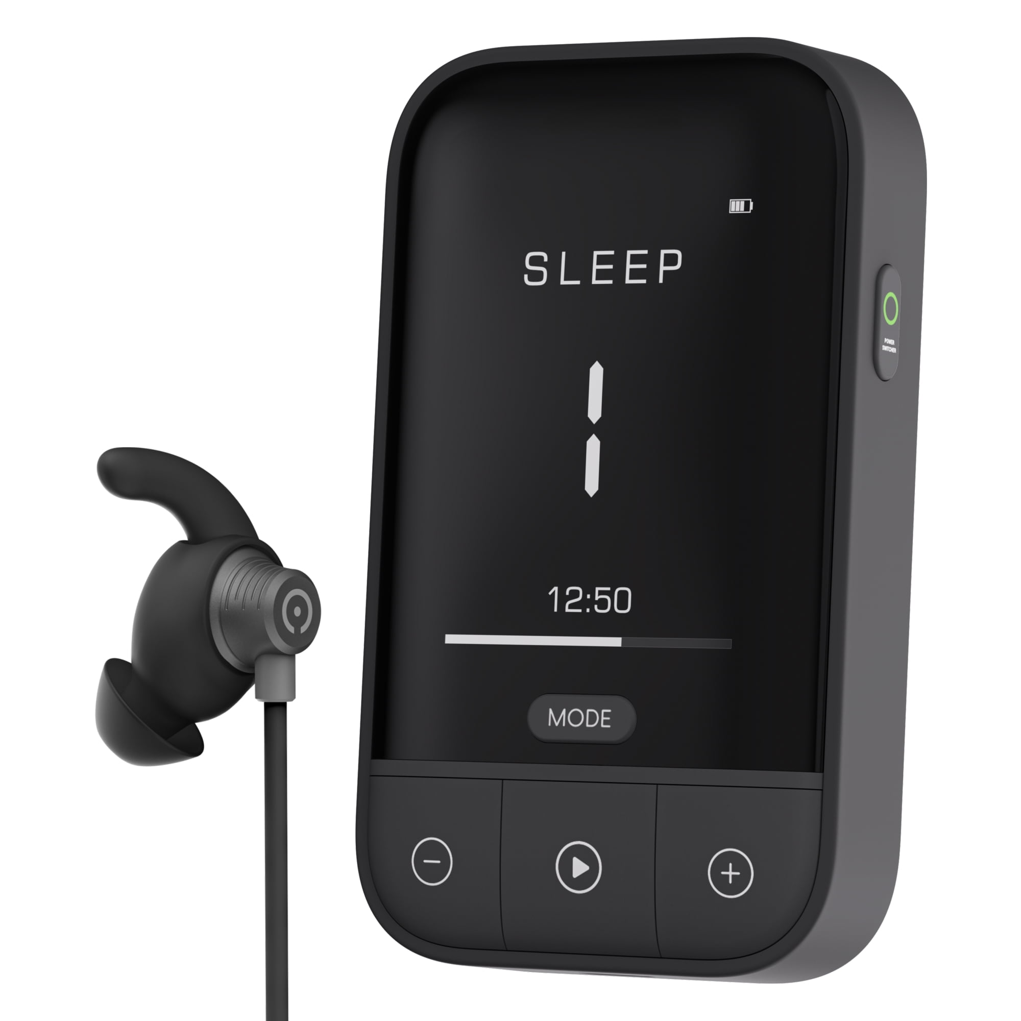 ZENWELL Luna マッサージデバイス 迷走神経 睡眠補助 ZenoWell, Luna Vagus Nerve Stimulator, 4 Modes, 30 Levels, Silver