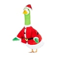 thumbnail image 2 of Cififendec Christmas Porch Goose Outfit, Seasonal Printed Costume for 23" Front Yard Goose Figurine Styling & Holiday Patio Festive Decoration Layout, 2 of 5