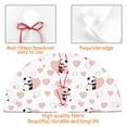 thumbnail image 4 of Yiaed Heart Panda Print Christmas Tree Skirt , Tree SkirtsTree Mat for Christmas Winter Holiday Indoor Decorations-48", 4 of 7