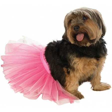 Tutu Pet Pet Costume Pink - Medium/Large