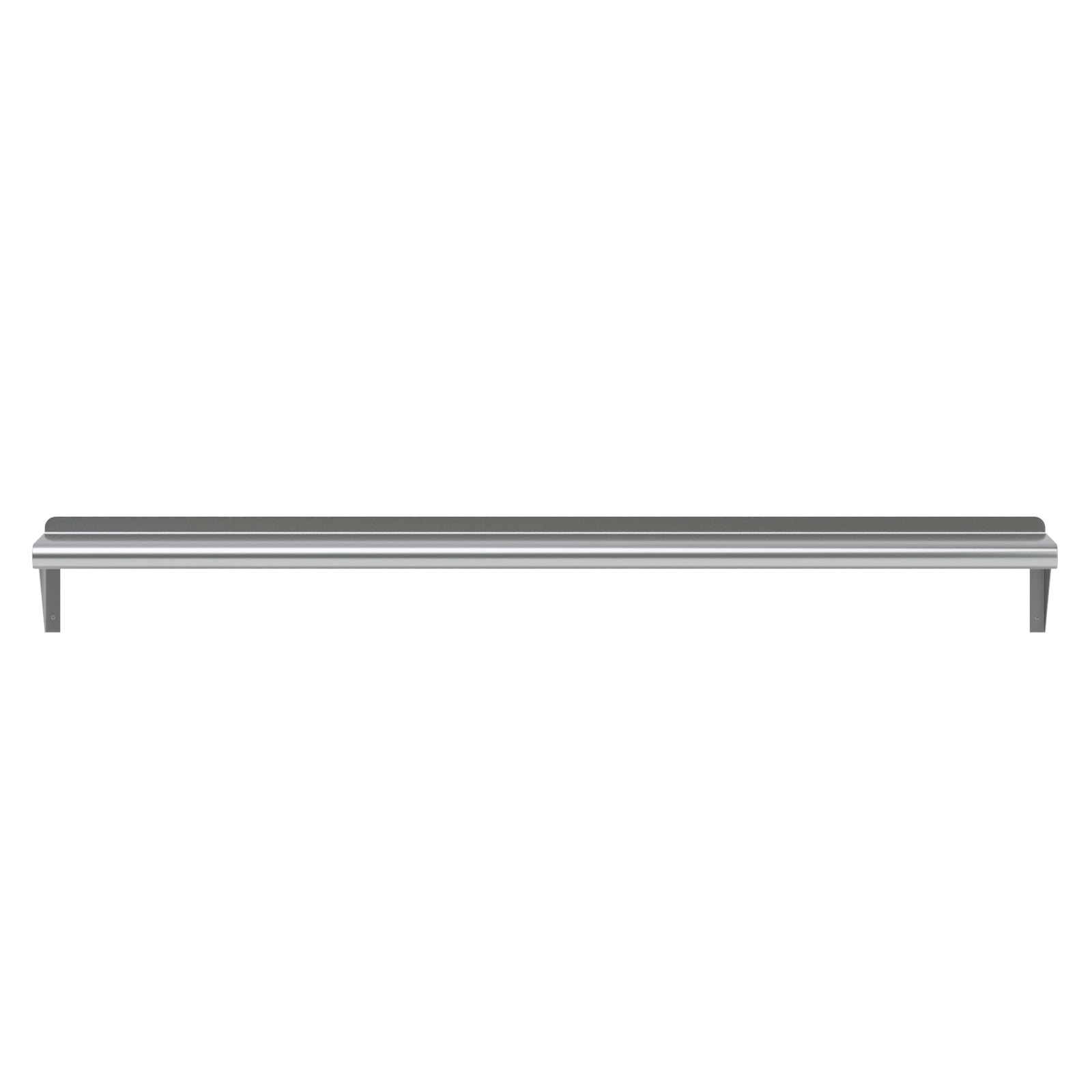 AmGood 8 in. x 60 in. Stainless Steel Wall Shelf | NSF Certified | Appliance & Equipment Metal Shelving | Kitchen, Restaurant, Garage, Laundry, Utility Room