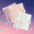 thumbnail image 5 of Star Chaser Kpop Photocard Holder Picture Case Idol Cards Collect Book INS Photo Album Loose-leaf Binder PINK, 5 of 8