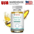 thumbnail image 2 of MENXI Triple Strength Omega 3 Fish Oil Supplement,2500mg Fatty Acid Supplements with EPA DHA & Omega3, for Brain Joints Eyes Heart Health Supplement, 2 of 6