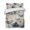 MidnightBlue LightPink Khaki, variant on Quilts King Size, Vintage Blue Floral Soft Comforter Bedding Set for Bed, Butterflies Watercolor Flower Tan Lightweight Quilted Bedspread with Pillow Cover(2 Pieces) for All Season, 96x106 Inch