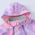 thumbnail image 4 of XXWXYD Toddler Snowproof Windbreaker Jacket Double Zipper Boys Girls Hooded Windproof Ski Coat Waterproof Outerwear, 4 of 8