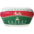 thumbnail image 1 of Melitta 629552 8 To 12 Cup White Basket Coffee Filters 100 Count, 1 of 2