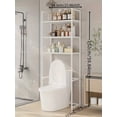 thumbnail image 6 of Single Unit Bathroom Storage Shelf Above Toilet, Multifunctional Bathroom Storage Platform with Shelf Organizer for Bathroom Essentials, 6 of 6