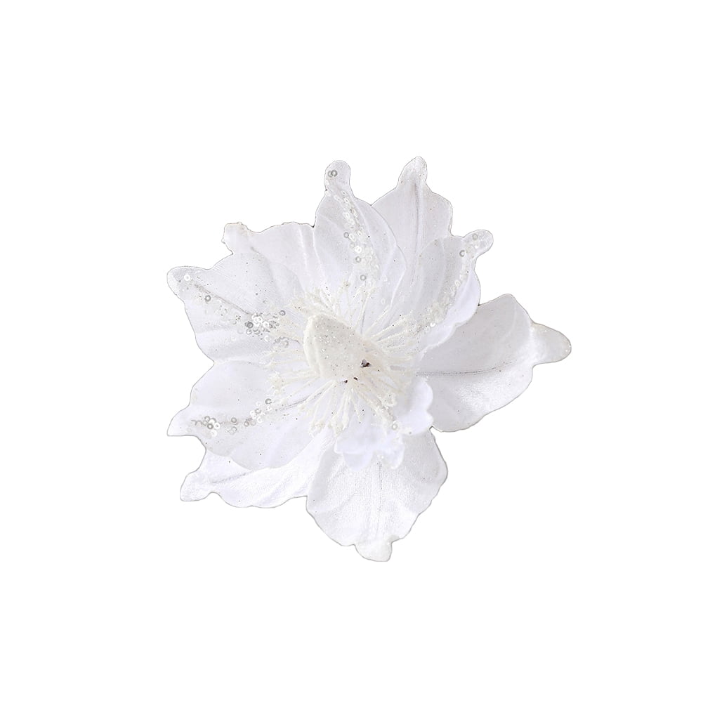 KYAIGUO Artificial Flower Christmas Tree Hanging, Christmas Mini Flower for Christmas Tree
