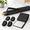 1-Black, variant on 3-layer HVAC Copper Pipe Cover, White / Gray, 72'' X 10.2'', For Outdoor Air Conditioning Mini Splits