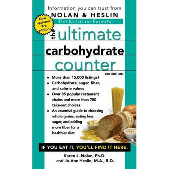 Pre-Owned The Ultimate Carbohydrate Counter (Mass Market Paperback) 1416570373 9781416570370