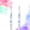 Blue, variant on Santimon 2 Pairs Tie-Dye Ink Blending Flat Shoelace Stylish Shoes Laces for Boots Athletic Shoes Sneakers High Tops 55" Royal Blue