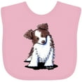 thumbnail image 3 of Inktastic Australian Shepherd Boys or Girls Baby Bib, 3 of 4
